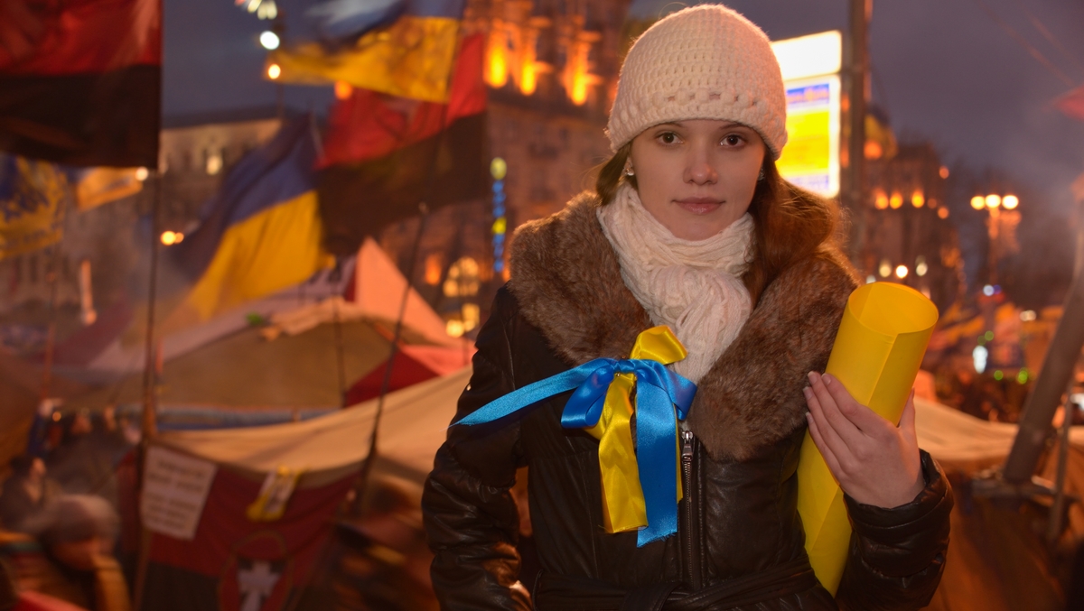 Bernard Grua, Maidan, Kiev, Olesya