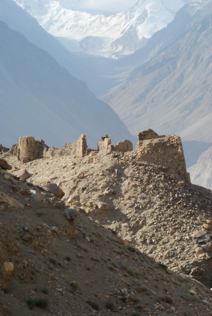 Photo de Bernard Grua : forteresse de Yamchun dans le Wakhan tadjik