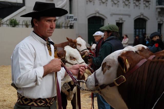 Gaucho à La Rural, Buenos-Aires, Argentine
