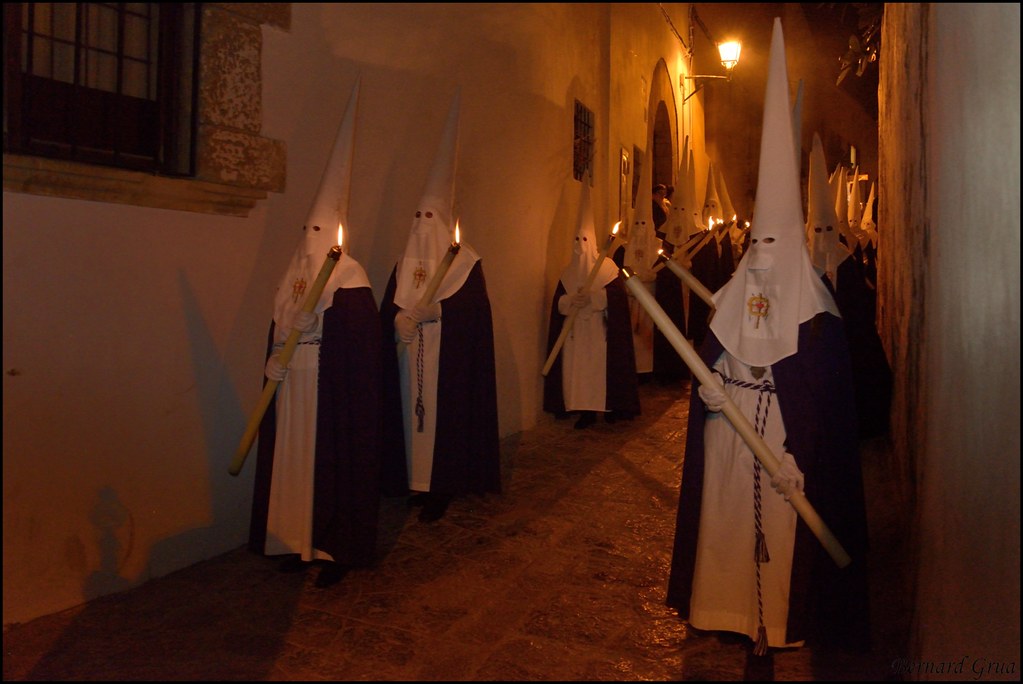 Procession du vendredi saint à Ibiza, îles Baléares, Espagne